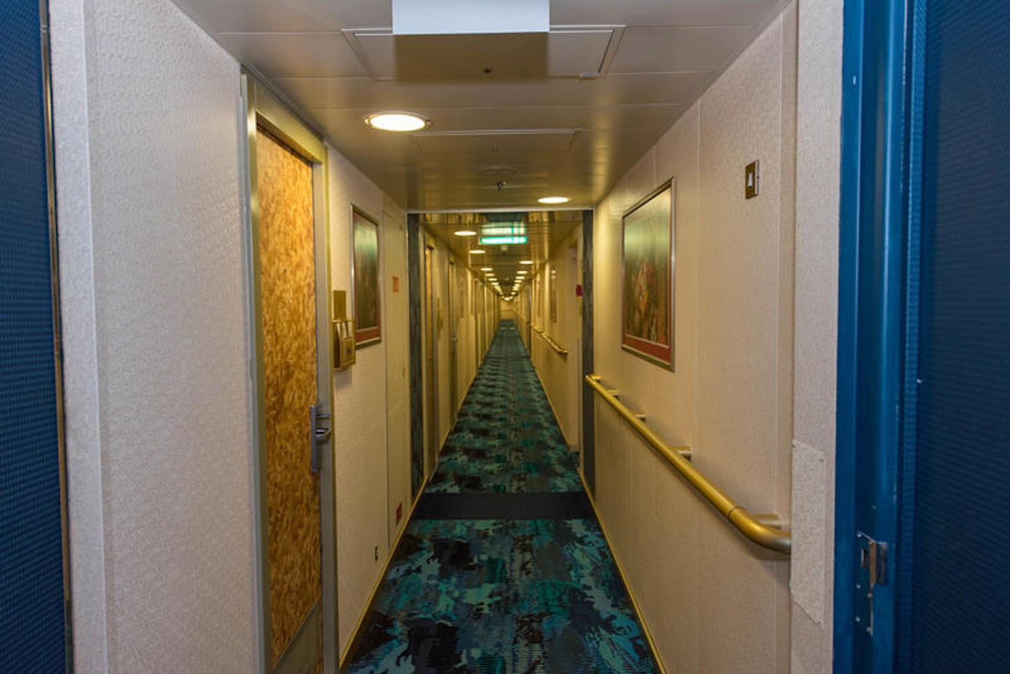 Hallways on Noordam