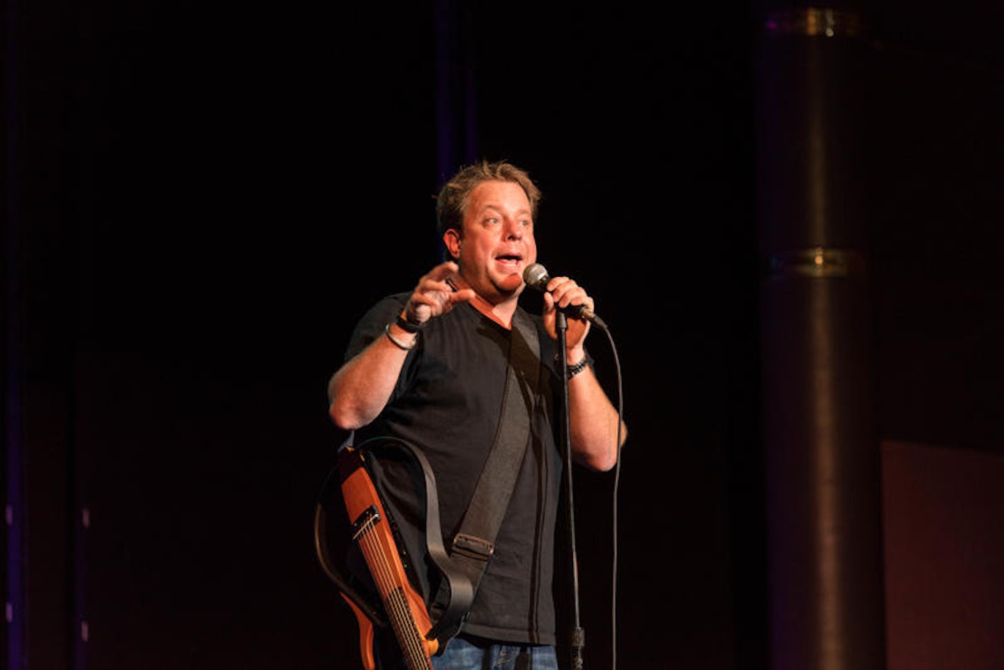 Stand-Up Comedian on Noordam