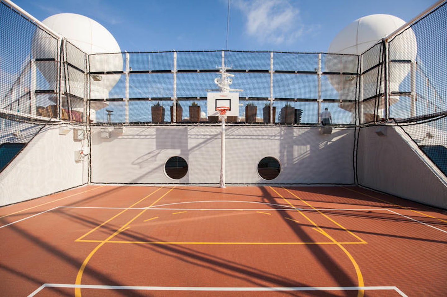 Basketball Court on Celebrity Reflection