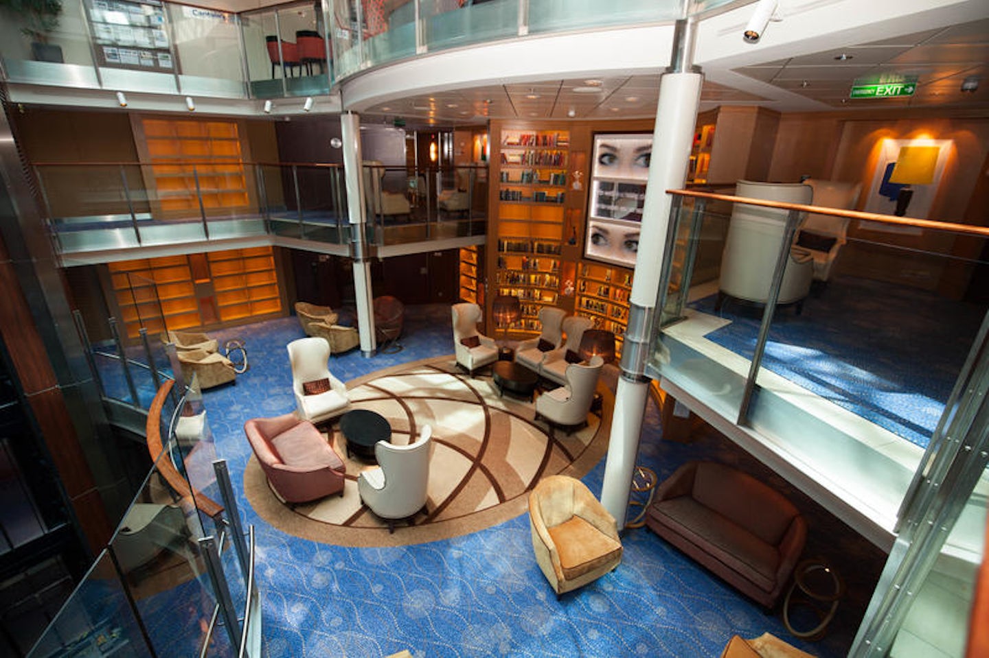 Library on Celebrity Reflection