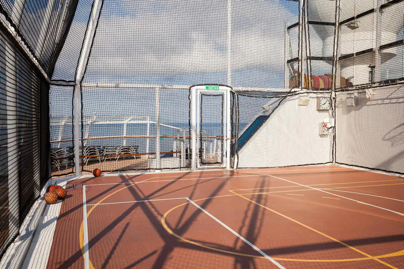 Basketball Court on Celebrity Reflection Cruise Ship Cruise Critic