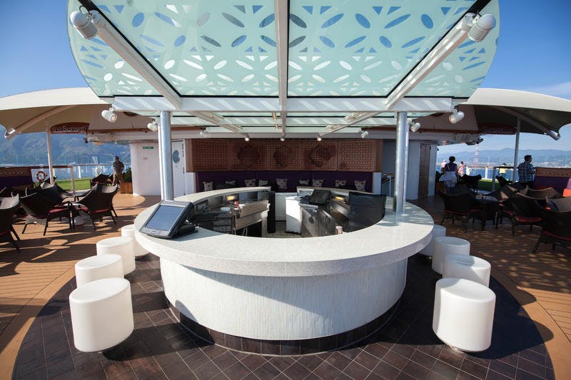 Sunset Bar on Celebrity Reflection Cruise Ship Cruise Critic