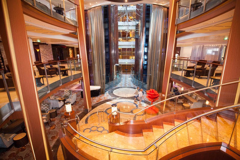 Grand Foyer on Celebrity Reflection Cruise Ship Cruise Critic