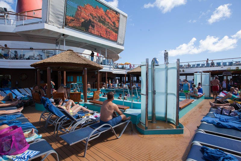 Lido Deck on Carnival Sunshine Cruise Ship Cruise Critic