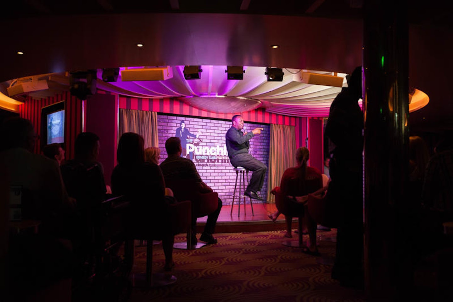 The PunchLiner Comedy Club on Carnival Sunshine