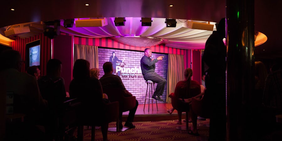 Punchliner Comedy Club on Carnival Cruise Line