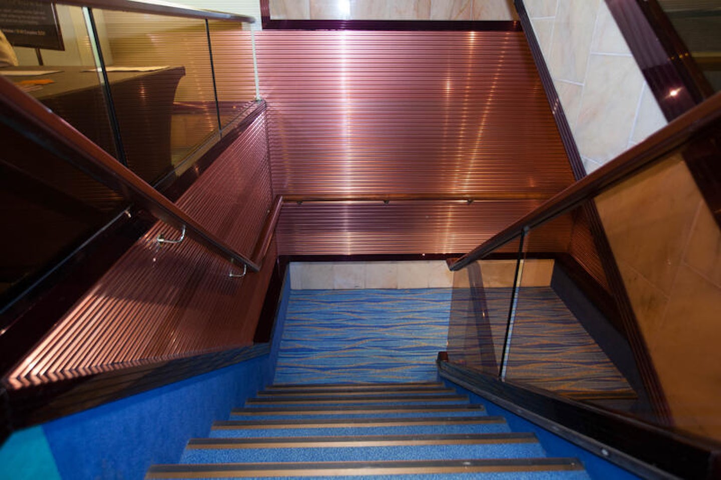 Stairs on Carnival Sunshine