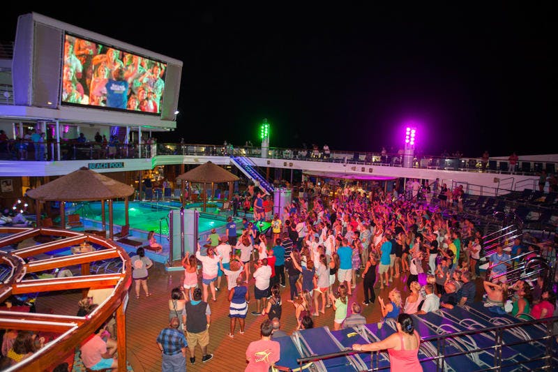 Lido Deck on Carnival Sunshine Cruise Ship Cruise Critic