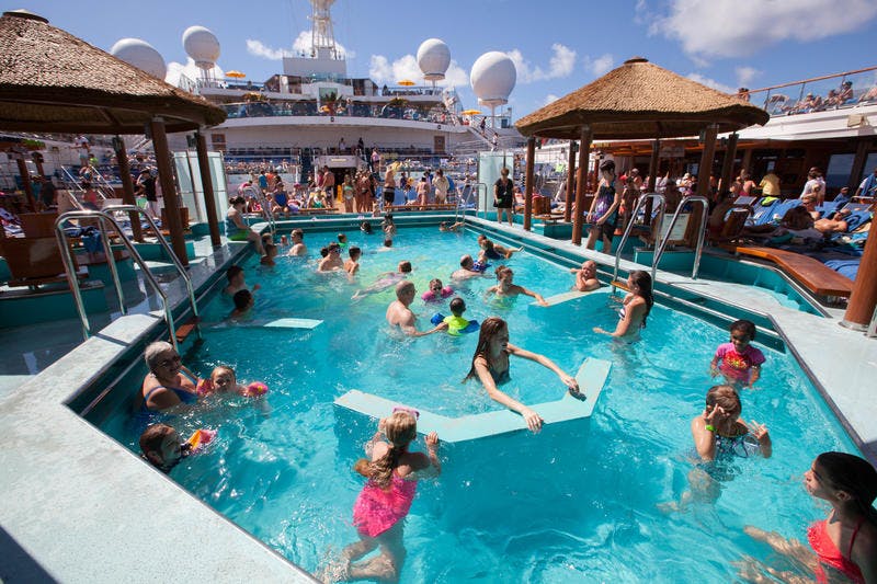 Pool on Carnival Sunshine Cruise Ship Cruise Critic