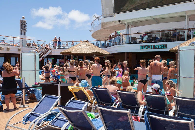 Lido Deck on Carnival Sunshine Cruise Ship Cruise Critic