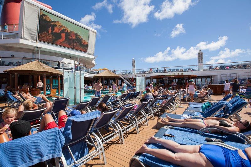 Lido Deck on Carnival Sunshine Cruise Ship Cruise Critic