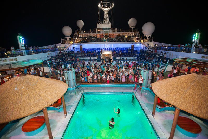 Lido Deck on Carnival Sunshine Cruise Ship Cruise Critic
