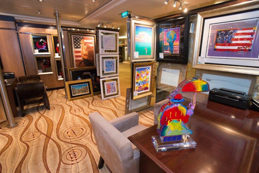 celebrity cruises art gallery