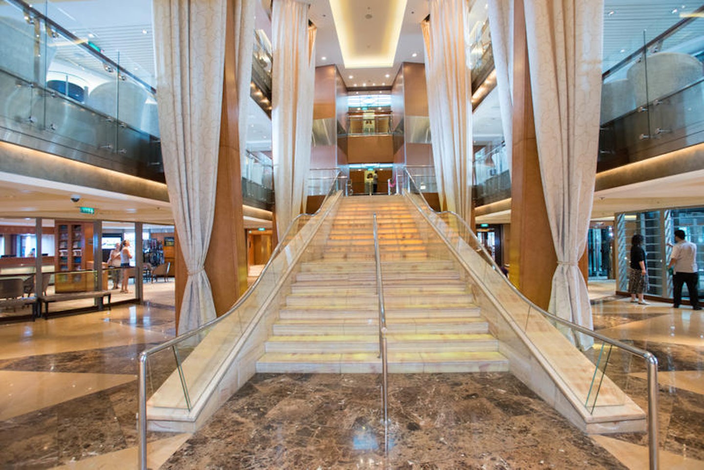 Grand Foyer Staircase on Celebrity Summit