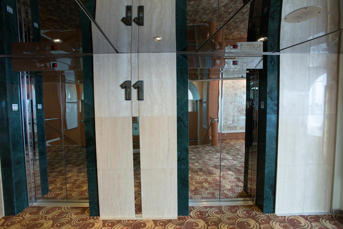 Elevators on Celebrity Summit