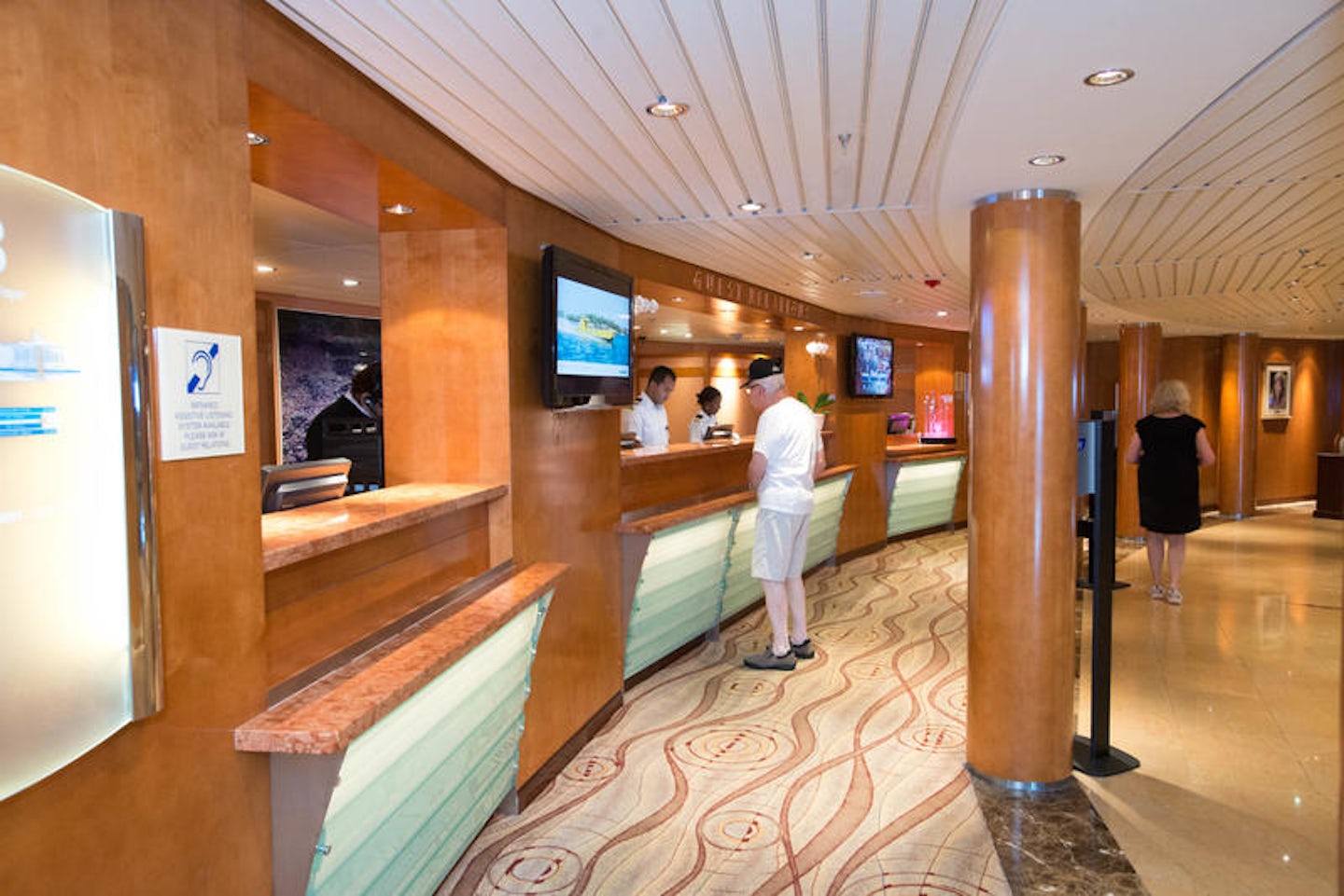 Guest Relations Desk on Celebrity Summit