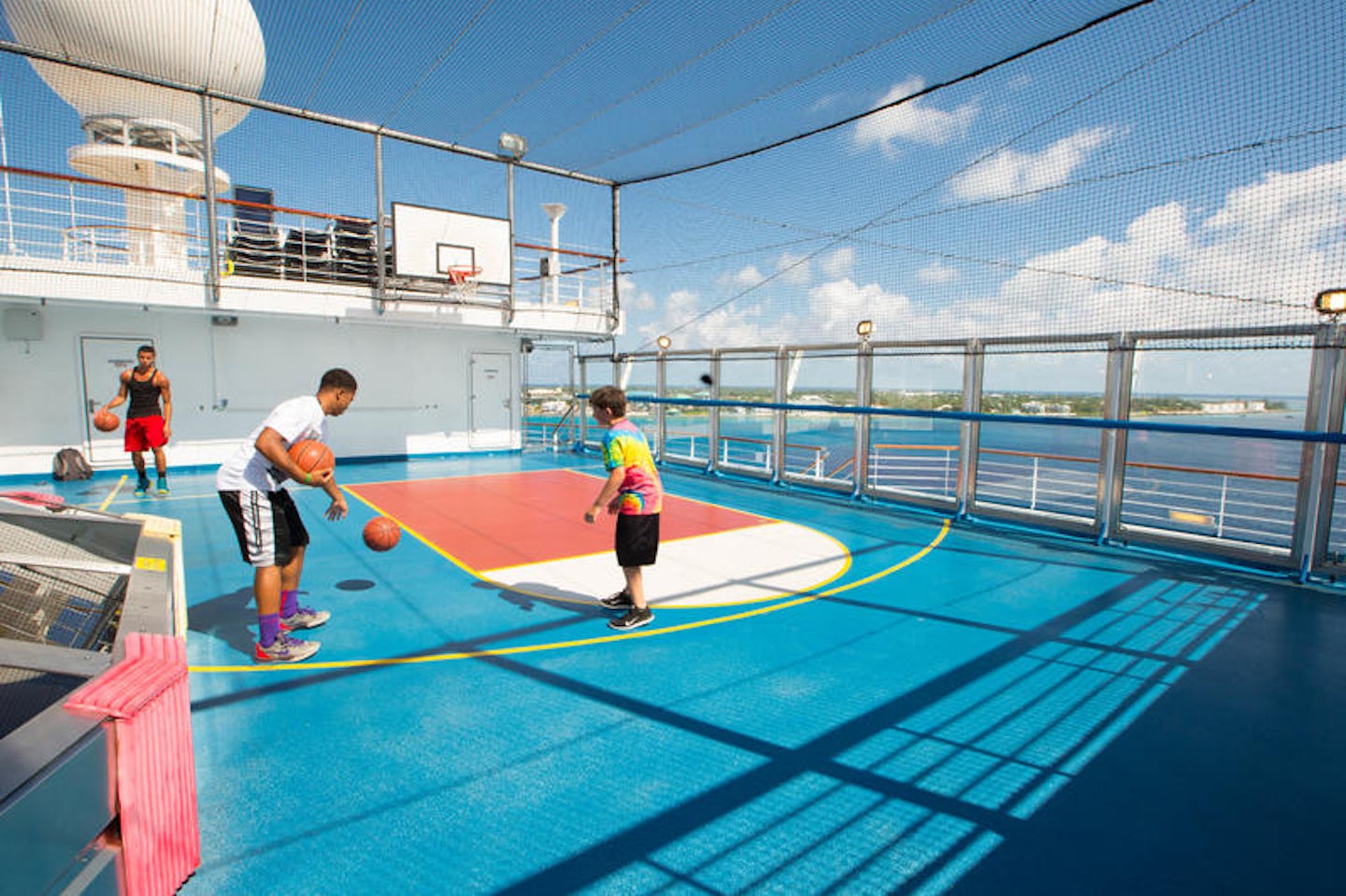 Sports Deck on Carnival Freedom