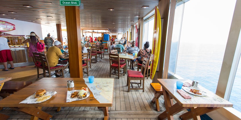 Guy's Burger Joint on Carnival Freedom