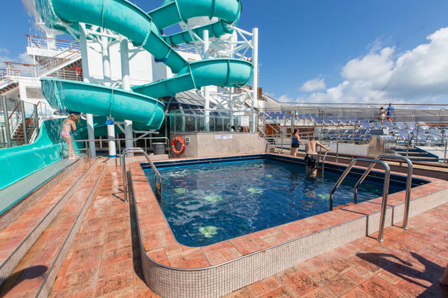 The Pools on Carnival Freedom