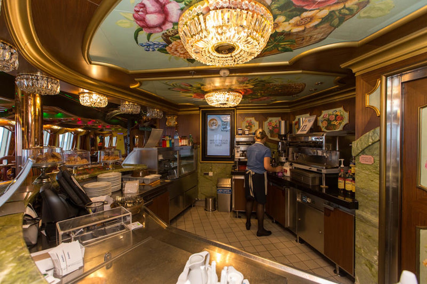 Viennese Cafe on Carnival Freedom