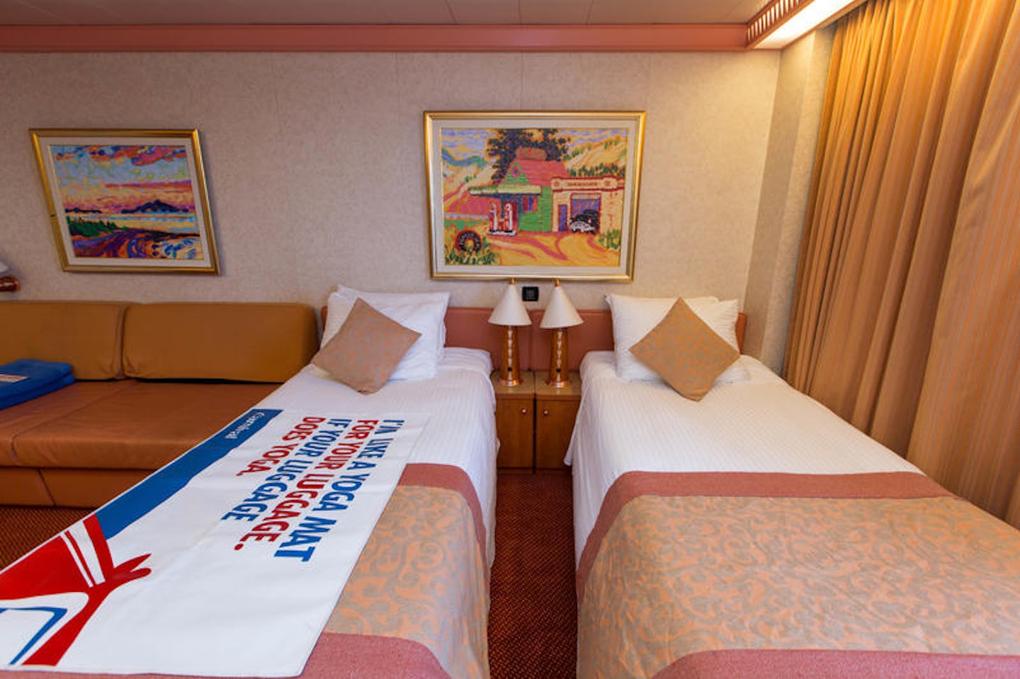 The Aft-View Extended Balcony Cabin on Carnival Freedom