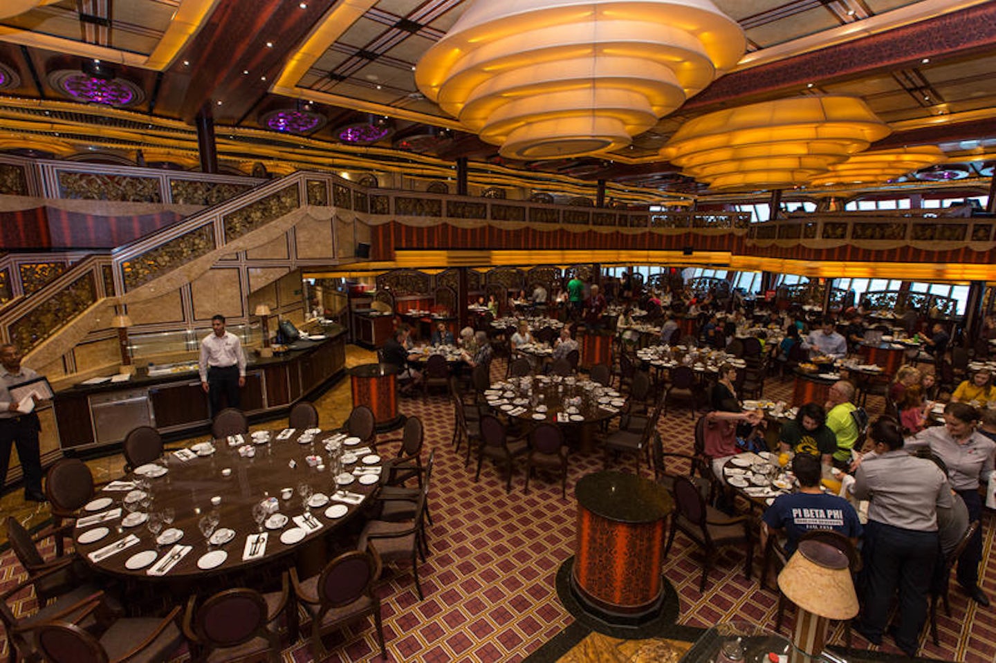 Posh Dining Room on Carnival Freedom Cruise Ship Cruise Critic