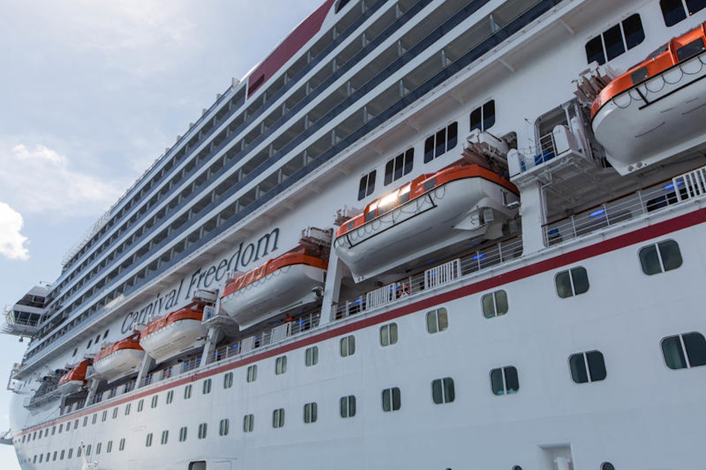 Exterior on Carnival Freedom Cruise Ship Cruise Critic