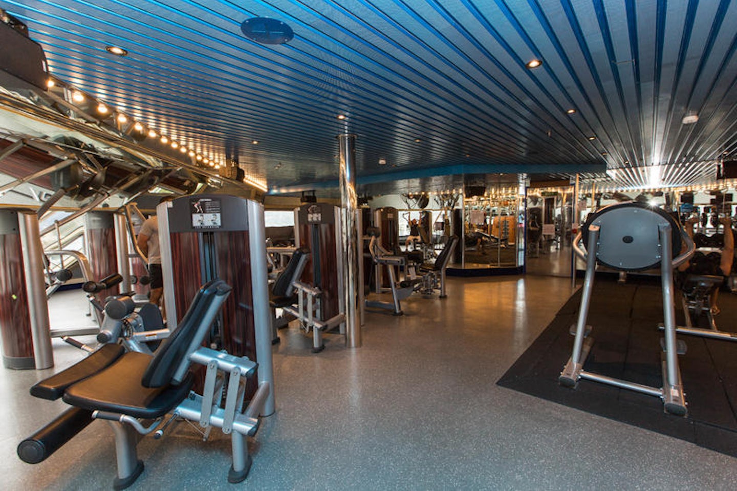 Fitness Center on Carnival Freedom