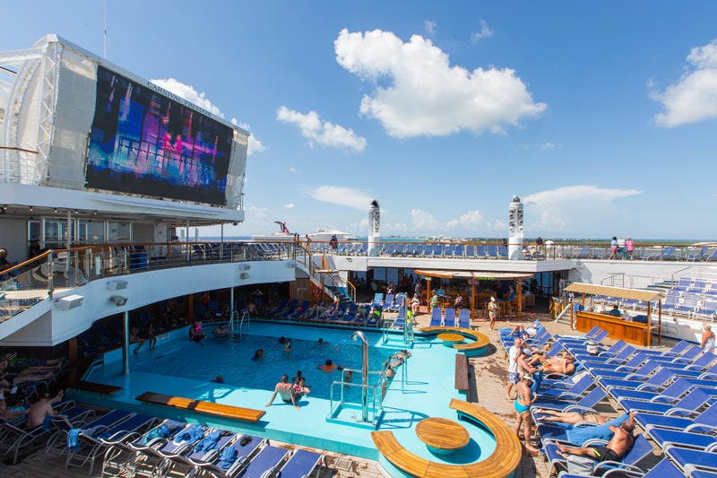 Pools on Carnival Freedom Cruise Ship Cruise Critic
