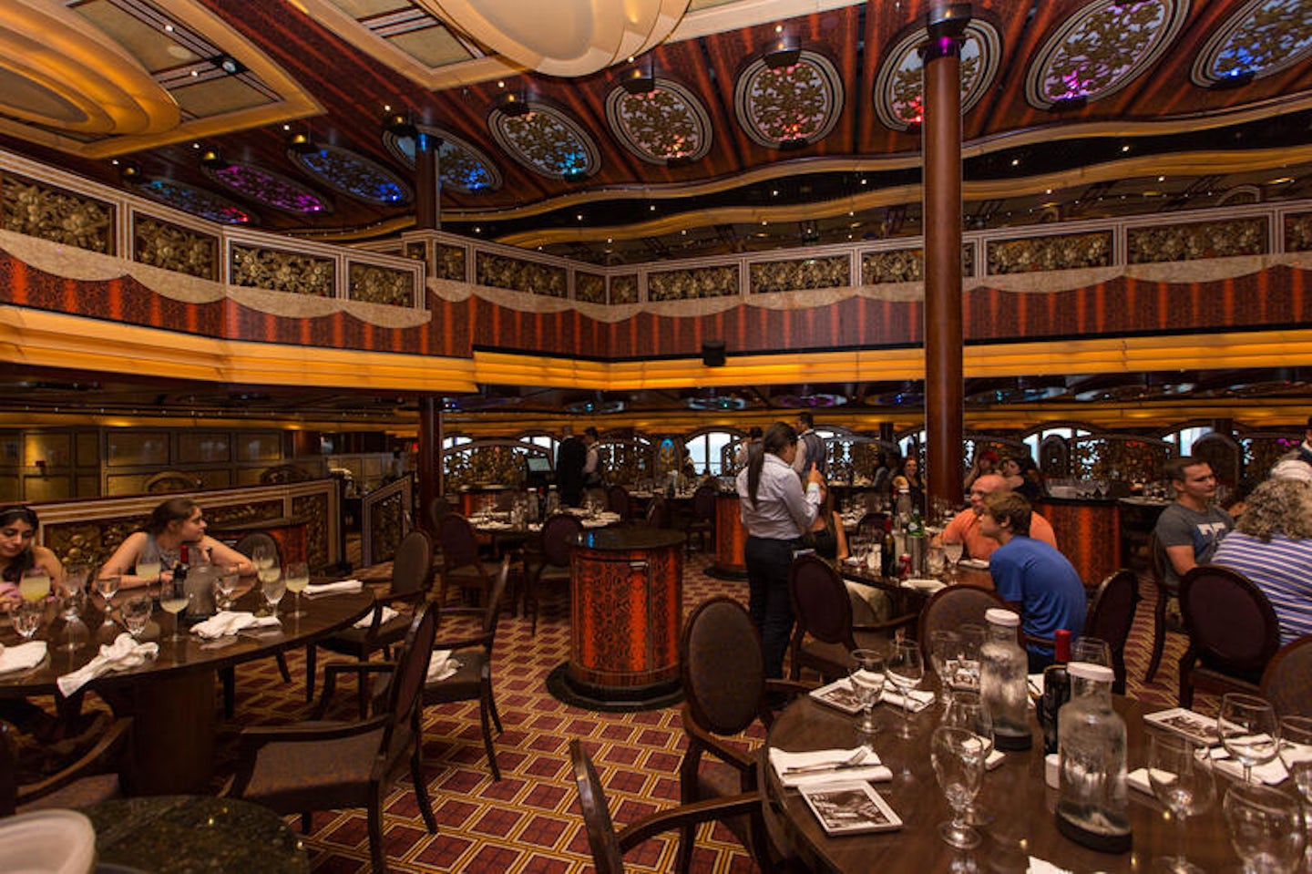 Chic Dining Room on Carnival Freedom Cruise Ship Cruise Critic