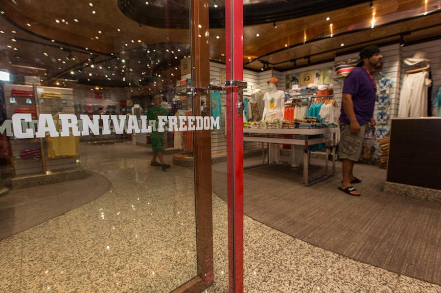 Shops On Carnival Freedom Cruise Ship Cruise Critic