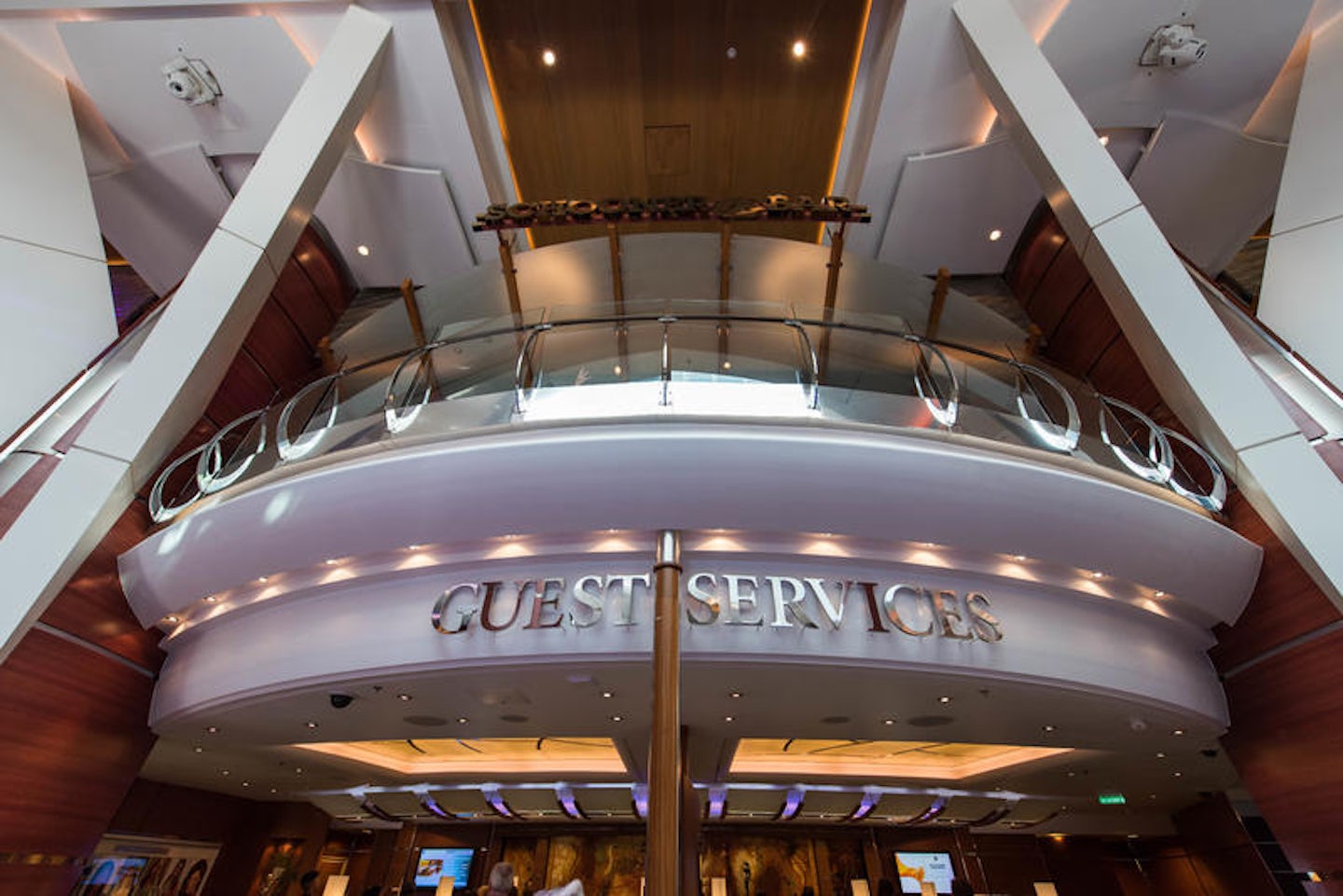 Guest Services Desk on Oasis of the Seas