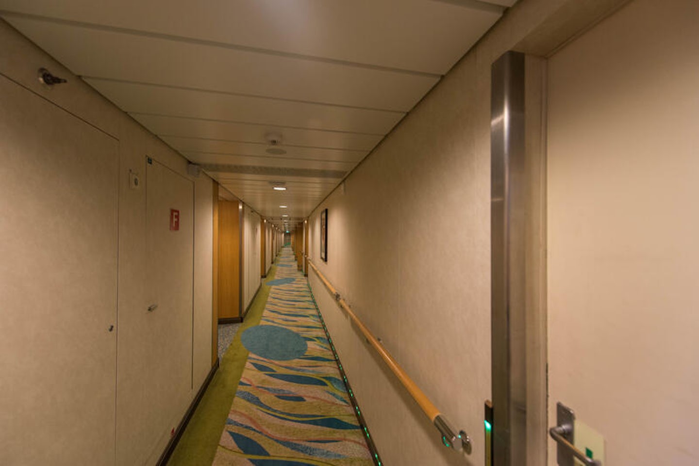 Hallways on Oasis of the Seas