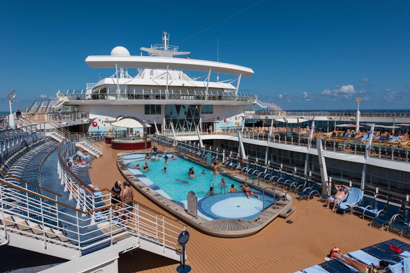 Main Pool on Royal Caribbean Oasis of the Seas Cruise Ship Cruise Critic