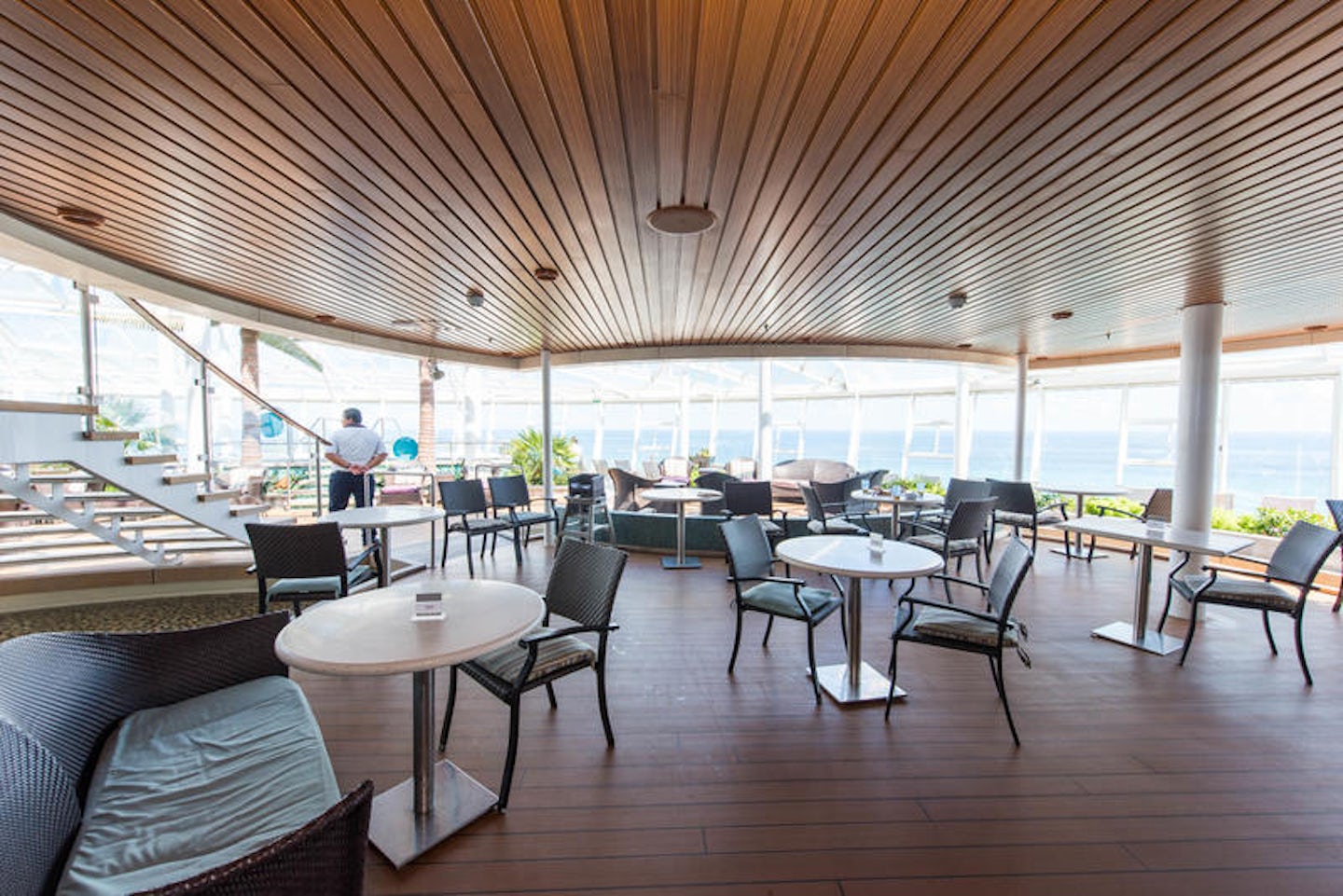 Solarium Cafe on Oasis of the Seas