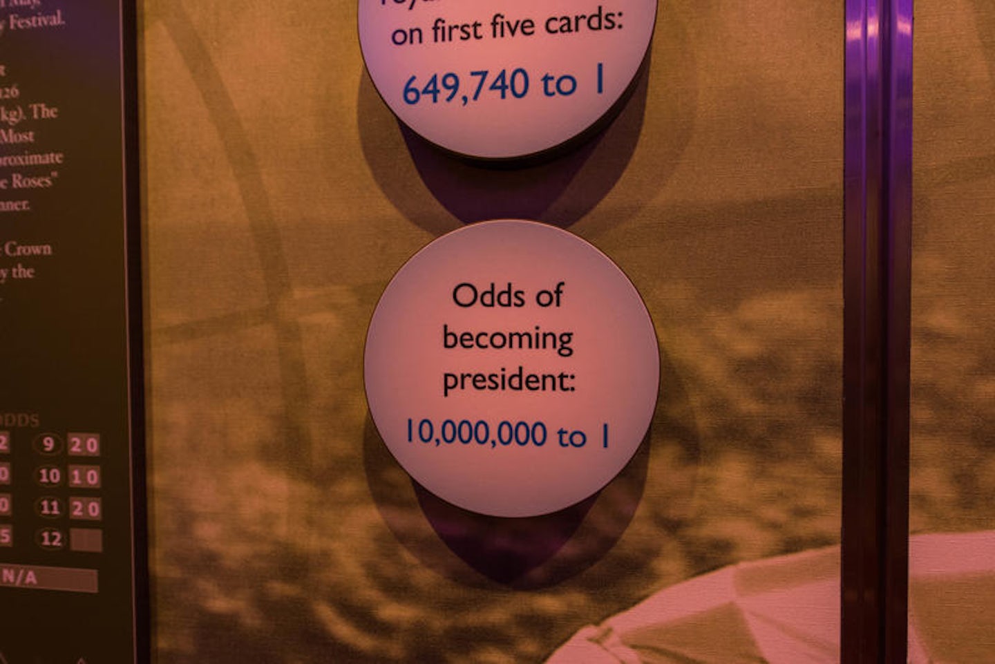 Hall of Odds on Oasis of the Seas