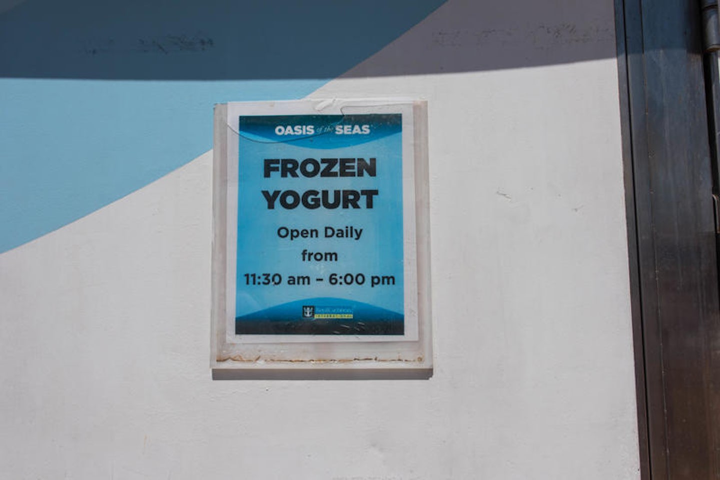 Frozen Yogurt on Oasis of the Seas