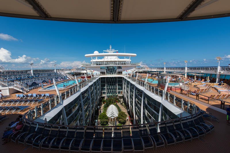 Central Park on Royal Caribbean Oasis of the Seas Cruise Ship - Cruise