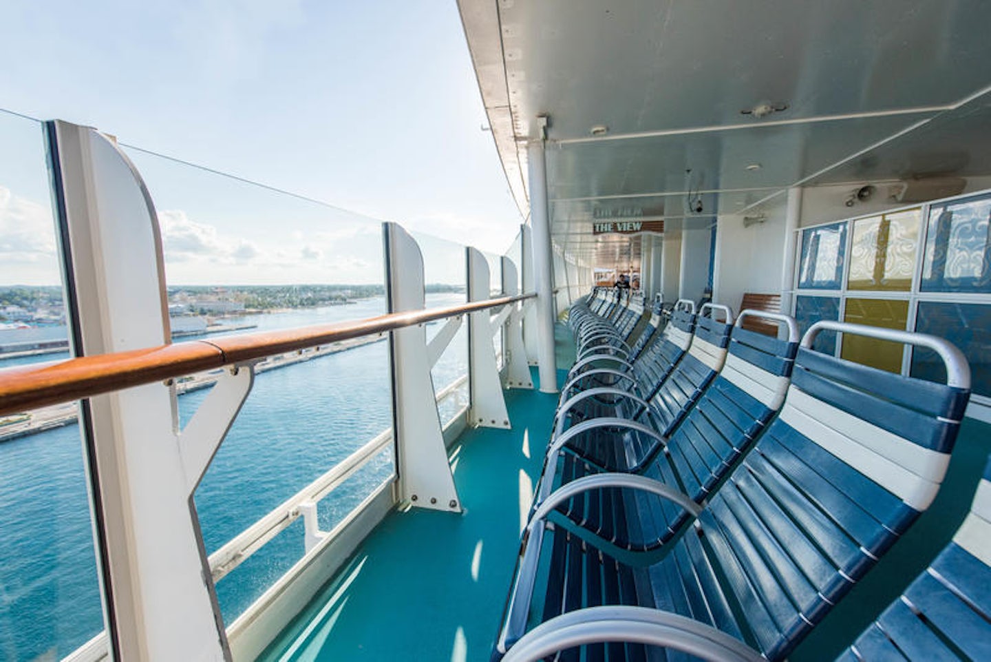 The View Deck on Oasis of the Seas