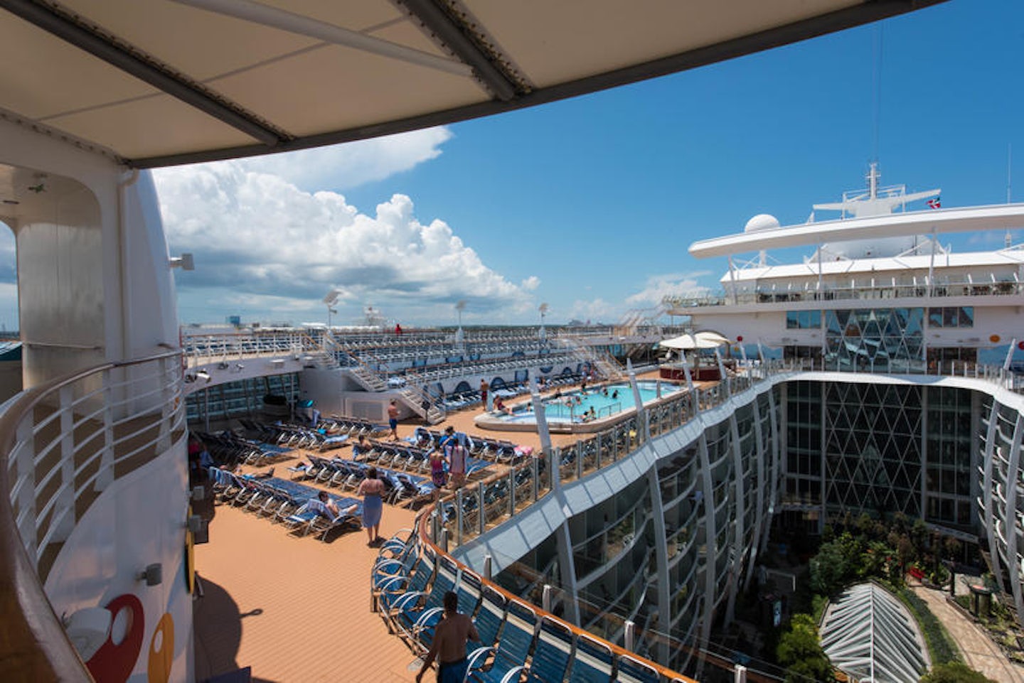 Ship Interiors and Exteriors on Oasis of the Seas