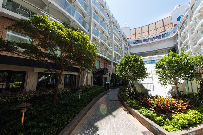 Central Park on Royal Caribbean Oasis of the Seas Cruise Ship - Cruise