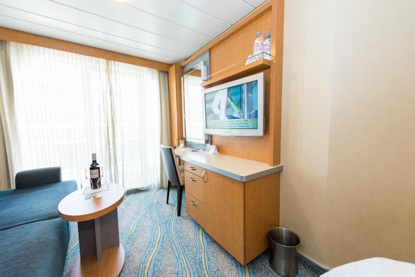 The Central Park View Cabin with Balcony on Oasis of the Seas