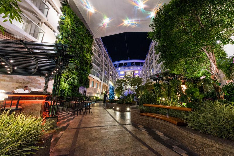 Central Park on Royal Caribbean Oasis of the Seas Cruise Ship - Cruise