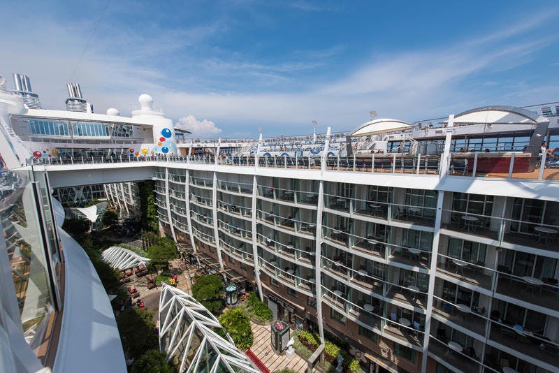 Central Park on Royal Caribbean Oasis of the Seas Cruise Ship - Cruise