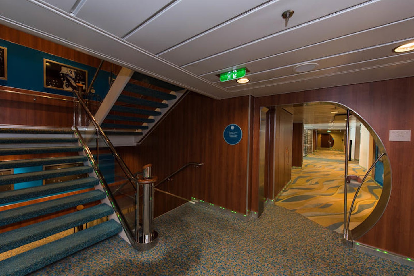 Stairs on Oasis of the Seas