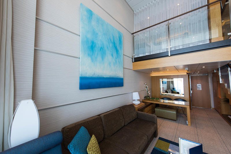 Crown Loft Suite with Balcony on Royal Caribbean Oasis of the Seas