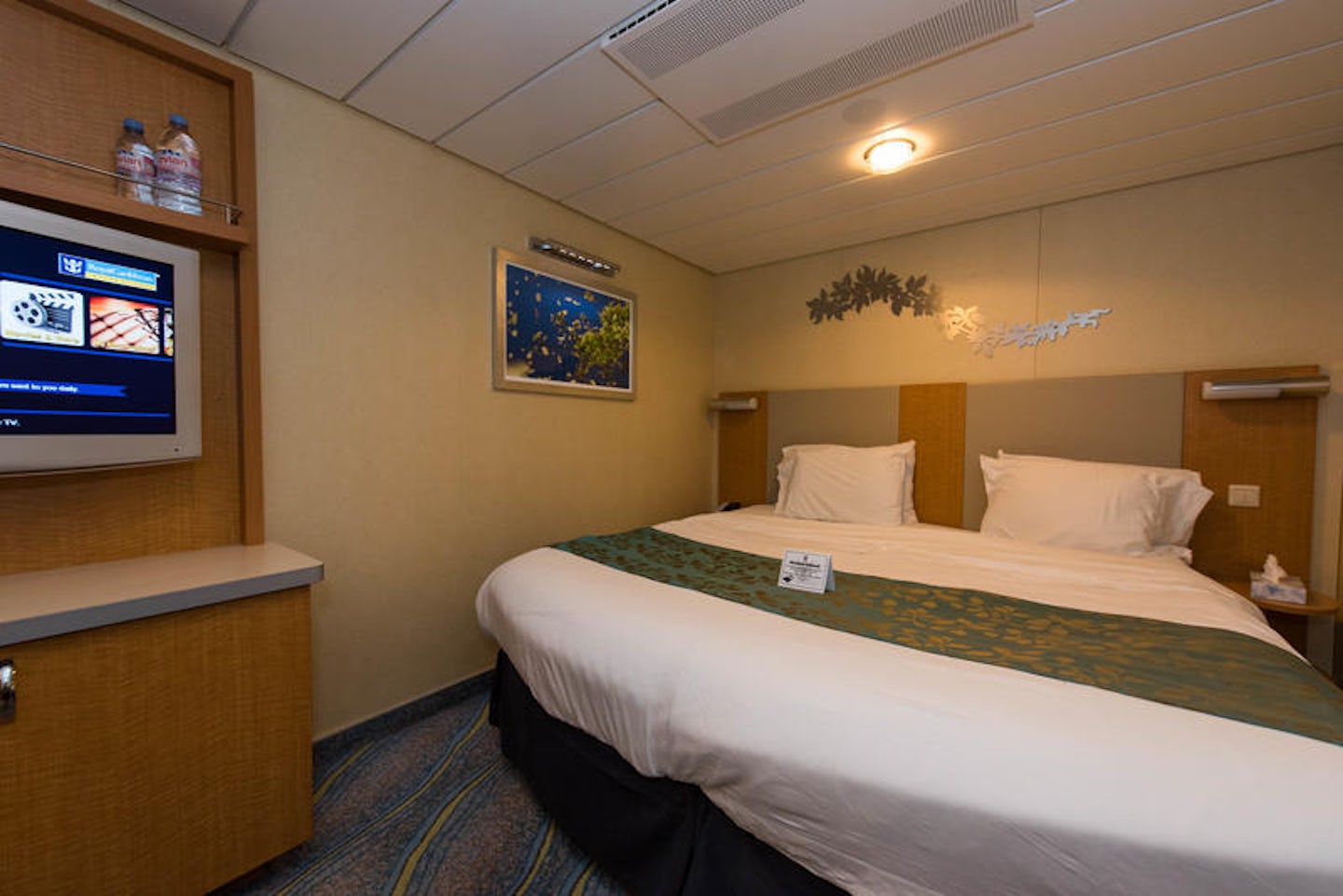 The Interior Cabin on Oasis of the Seas