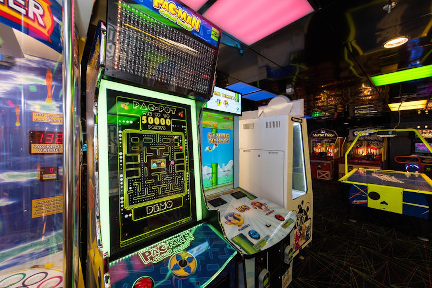 Video Arcade on Oasis of the Seas