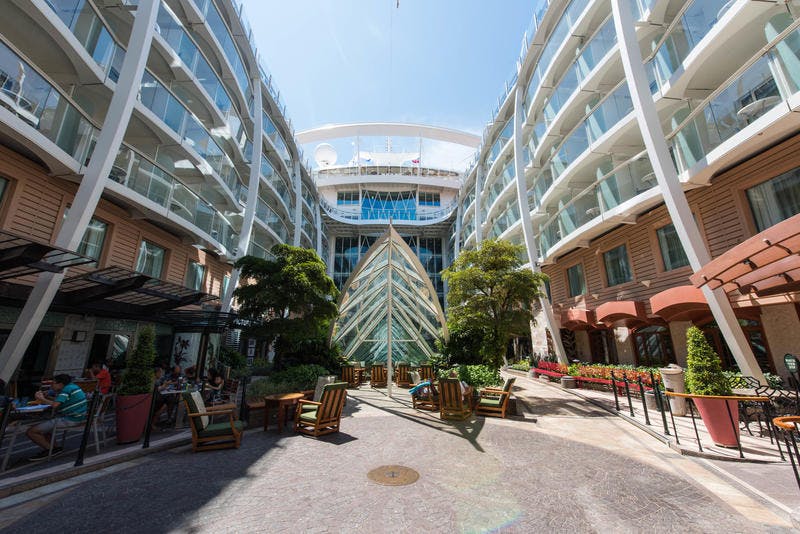 Central Park on Royal Caribbean Oasis of the Seas Cruise Ship - Cruise