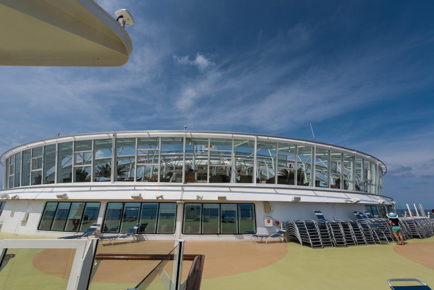 The Front Sun Decks and Helipad on Oasis of the Seas
